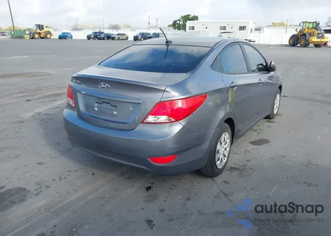 2016 Hyundai Accent Se из США, поврежденный, VIN KMHCT4AE9GU031820